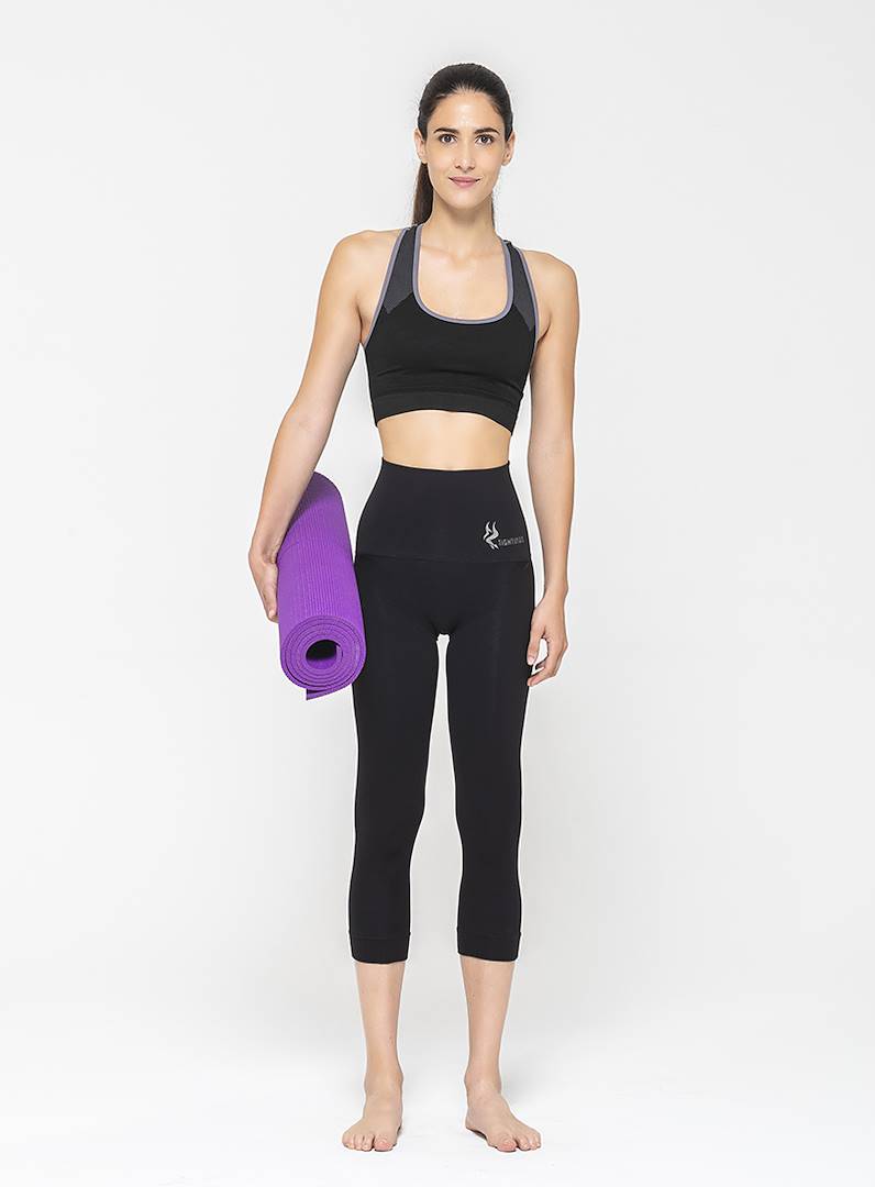 leggings ideal for yoga and pilates, leggings in soft and light fibra, leggings extremely soft and breathable, Giada