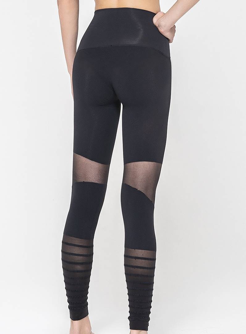 leggings per sport intensi, Viola, M/L, Grey
